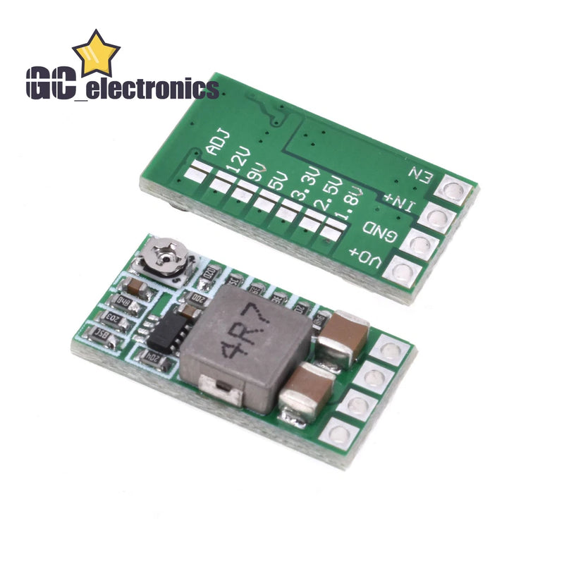 New  Mini DC-DC 12-24V To 5V 3A Adjustable Step Down Module Buck Converter A3GS