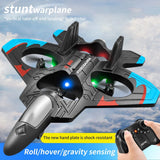 2025 RC Glider Plane 2.4G Remote Control Stunt Foam Jet Drone with Light