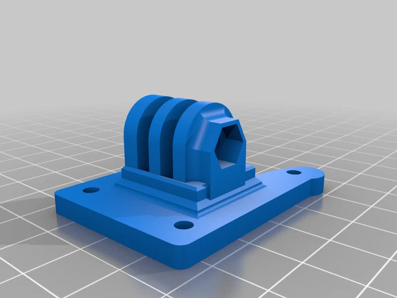 3D Printed GoPro Mount for TCMMRC "5" FPV Drone