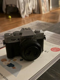 Fujifilm X-T30 II 26.1MP Mirrorless Camera - Silver (XF 15-45mm) + 27MM lens