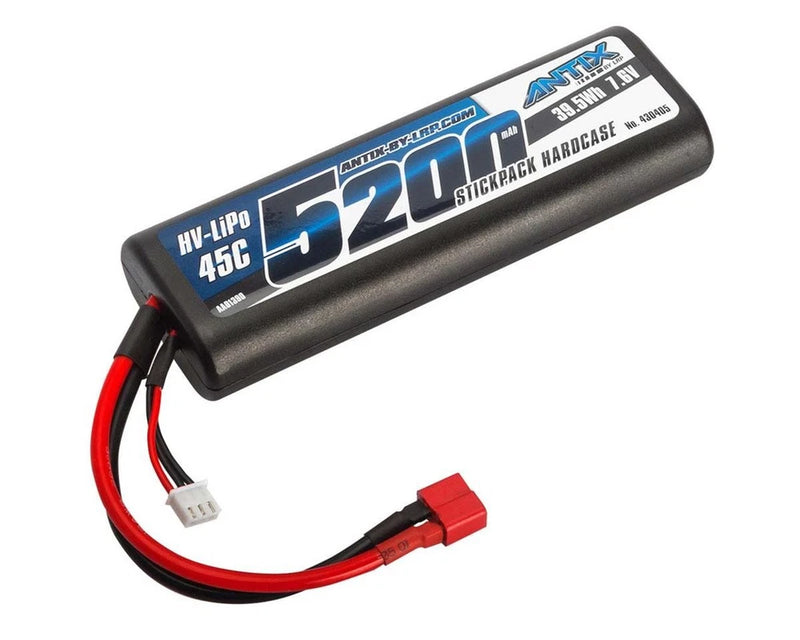 LRP Antix 2S Graphene LiHV Battery 45C (7.6V/5200mAh) w/T-Plug [LRP430405] Battery
