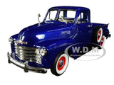 1953 CHEVROLET 3100 PICK UP TRUCK BLUE 1/24-1/27 DIECAST MODEL BY WELLY 22087