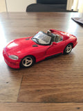 Burago Dodge Viper Rt/10 Model Car. made in italy. used