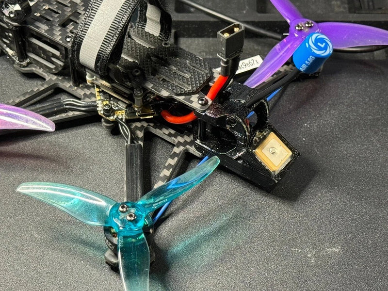 3D Printed M10 GPS Receiver/VTX Antenna Mount for BetaFPV  X-Knight 35 FPV Drone