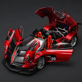 1:18 Pagani Huayra BC Diecast Model Car - Alloy, Openable Doors, Gift Box