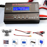 6A Fast Charge Balance: 80W RC Battery Charger for Comprehensive LiPo NiMH NiCD Battery