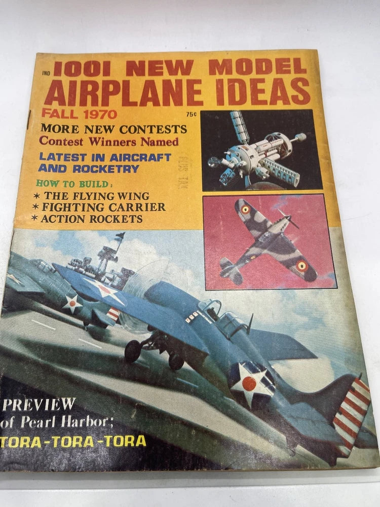 1001 New Model Airplane Ideas Fall 1970 Issue 17 Model Aircraft Rocketry