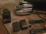 WORKS -Panasonic Photoshot PV-L652D VHS-C Camcorder 800x Digital Zoom *Tested*
