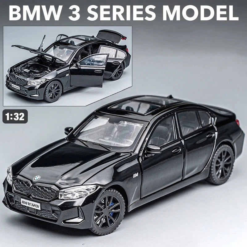 BMW 320i G20 1:32 Scale Alloy Diecast Car Model Sound & Light Vehicle Toy Gift