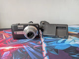 Fujifilm FinePix J Series J50 8.2MP Digital Camera With Charger *Tested Working*