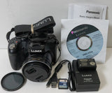 Panasonic Lumix DMC-FZ70 16MP Digital Camera x20 Zoom CLEAN + TESTED Bad Flash