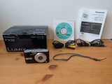 Panasonic DMC FX10 Camera - Powers On but Image Issues Boxed - Spares or Repairs