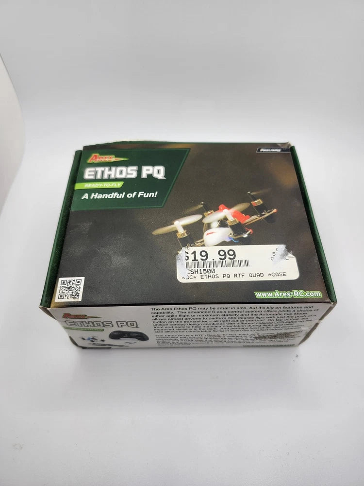 Ares Ethos PQ drone ready-to-fly quadcopter box with controller