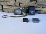 Panasonic LUMIX DM - TZ1 Digital Camera 12.1 MP Black W/ Charger & Battery Works