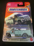 2026 Matchbox 47/125 GMC 3500 UTILITY TRUCK Green National Parks Near Mint