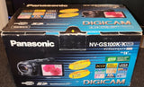 Panasonic NV-GS100K-K DVC 3.1MP Camera Black Digicam 3CCD Wide Lens Parts Or Fix