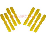 HQ Prop Durable Bullnose 5x4.6 YELLOW Propeller (8PCS) DP5X4.6Y Racing