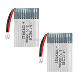 3.7V 1S 220mAh 20C LiPo Battery PH2.0-2P Nor Plug for RC Aircraft X4 X11 X13