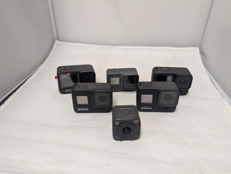 Lot of 6 GoPro Cameras - As Is/For Parts or Repair