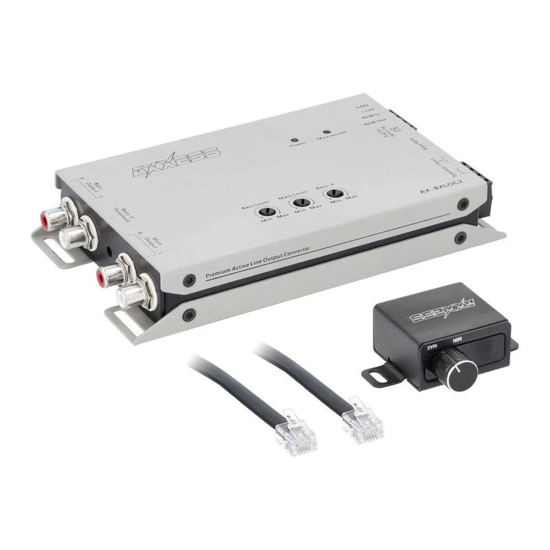 Axxess AX-BXLOC2 4CH Active Line Output Converter with Bass Restoration