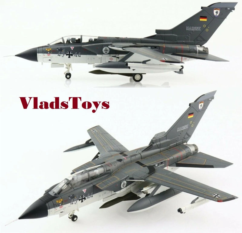 Hobby Master 1/72 Panavia Tornado IDS model, German Navy gray, dual view
