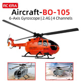 RC ERA BO-105 RC Helicopter 1:48 4CH 6-axis Positioning RC Aircraft