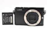 LUMIX DMC-GM5 Mirrorless SLR Camera Black Body