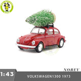 1/43 VW Volkswagen Beetle 1300 1973 NOREV 841006 Red Christmas Diecast Model Car