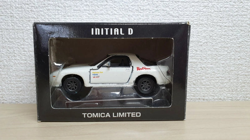 Initial D Tomica Limited Stage MAZDA RX-7 FC3S RED SUNS diecast car model