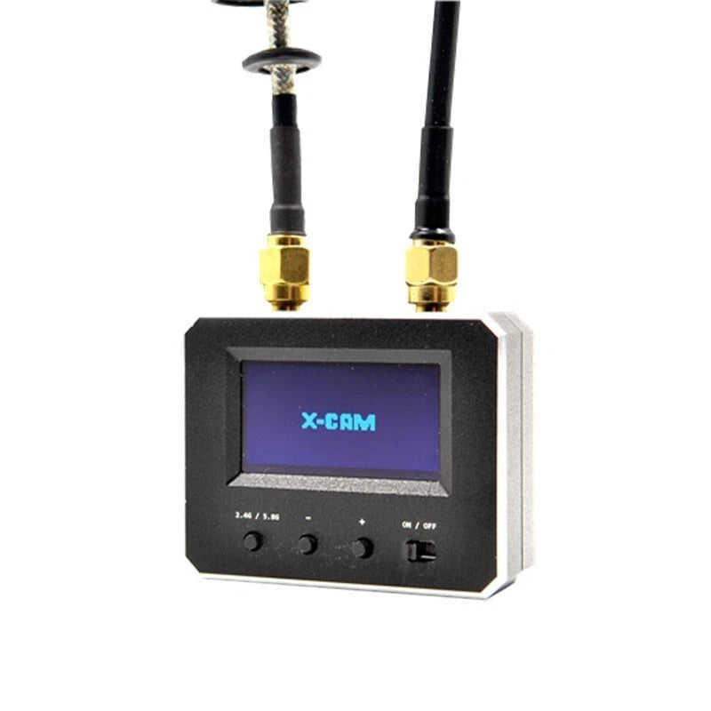 2.4G/5.8G Frequency Scanner X-CAM Scanner for FPV Drone with 2.4G/5.8G Antenna