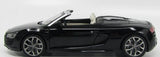 New Old Stock 2010 Audi R8 Spider, 1:18 Scale Die-Cast Model, Black , 09217PBK,