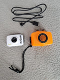 Intova Duo Waterproof HD POV Sports Video Action Camera, Orange Read Description