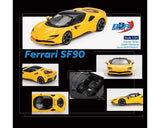 BBR Models Ferrari SF90 ¨C Giallo Modena Yellow Limited Edition 1/64
