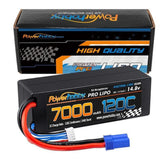 4S 7000mAh 120C EC5 Hard Case Graphene Lipo Battery Powerhobby PHB4S7000120EC5 Battery