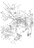 Motorcycle battery parts diagram for Triumph Rocket 3 models
