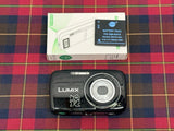 MINT Panasonic Lumix DMC-S3 14.1MP 2012 London Olympic Black Battery &Charger