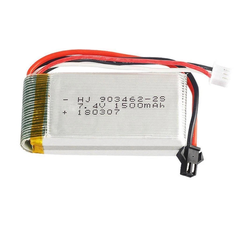 1¡Á 7.4v 1500mah 903062 Lipo Battery For WLtoys 144001 V913 Q212G V912 V262 L959