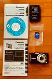 Panasonic LUMIX DMC-FS3 Compact Digital Camera Black 2GB SD Card From Japan