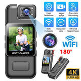 Body Camera 4K HD WIFI Video Recorder Sport Action Cam Photography Night Vision