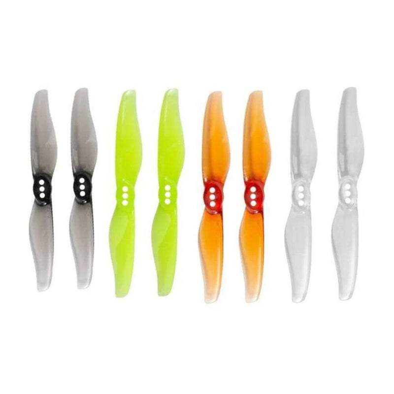 Gemfan 76mm 3018-2 / 3" Bi-Blade 3" FPV Drone Props (8 Pack) - Choose Shaft Size