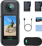 Weatherproof 360?? Action Camera - 5.7K 360 Video with 1/2"48MP Sensors, 72MPc