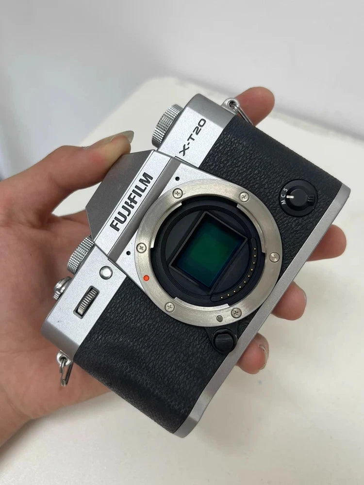 Fujifilm X-T20 Silver Mirrorless Digital Camera Body 24.3MP 4K Touch Screen B