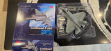 Lockheed F-35C 1:72 model kit in blister pack, gray jet parts visible in box