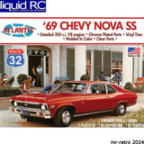 Atlantis Models M2006 1969 Chevy Nova SS Route 32 1:32 Plastic Model Kit
