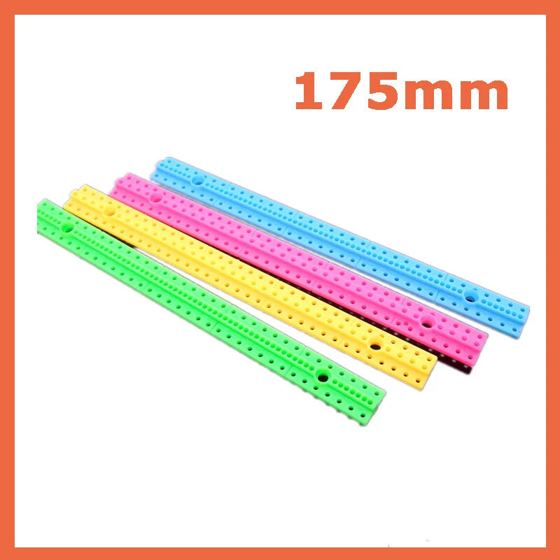 175mm Plastic Frame Strip Connector DIY For Robot Car Toy Model Hobby Car Shaft