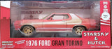 Greenlight 1:24 STARSKY & HUTCH 1976 Weathered Ford Gran Torino Model Car 84121