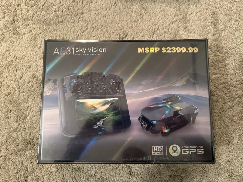 AE31 Sky Vision GPS One-button Return-to-home Four-Axis Aerial Drone