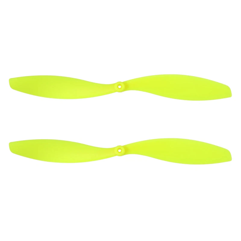 2 Pcs 10x8 Inch Propeller 2-Vane Blades Props for RC Airplane Aircraft, Black