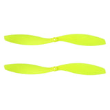 2 Pcs 10x8 Inch Propeller 2-Vane Blades Props for RC Airplane Aircraft, Black