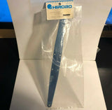 Hirobo landing foot for RC heli, long metal leg in clear packaging